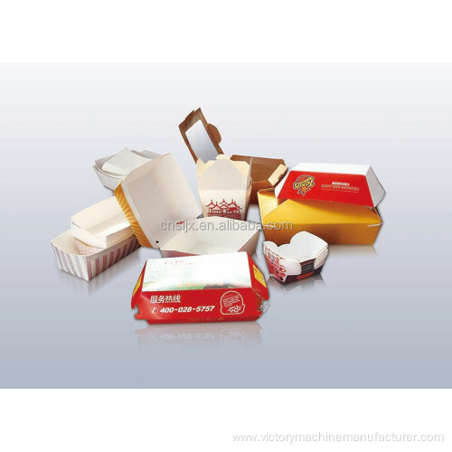 Take Out Disposable Paper Food Containers Machine